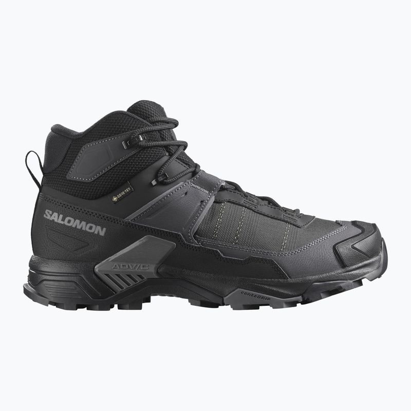 Buty trekkingowe męskie Salomon X Ultra 5 MID Wide GTX black/asphalt/ castlerock 8