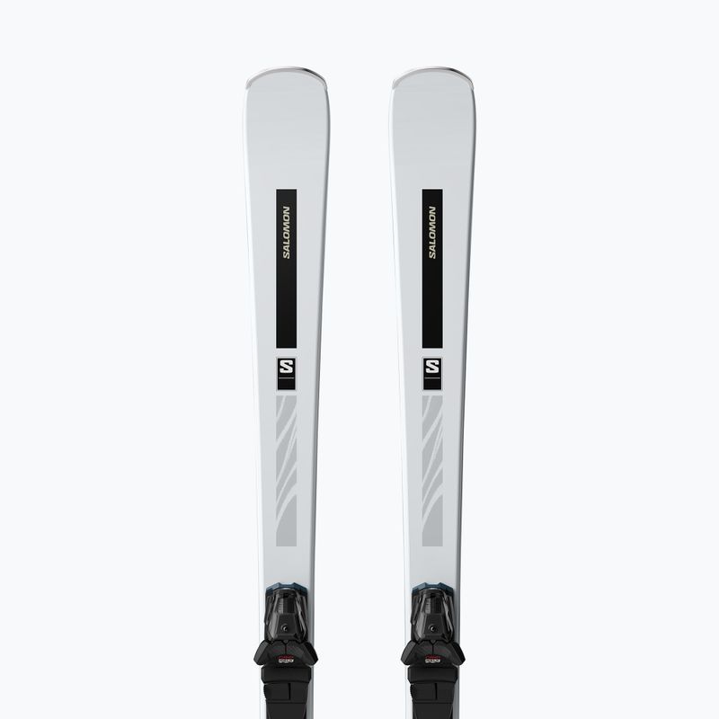 Narty zjazdowe damskie Salomon S/Max N°4 + wiązania M10 GW white/light bronze met 4