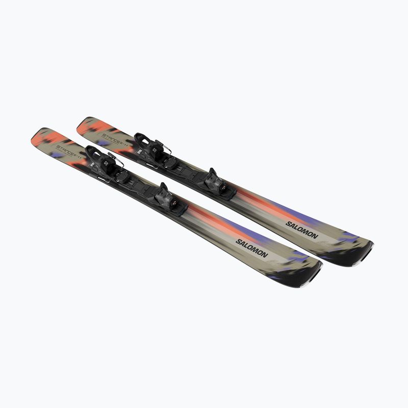 Narty zjazdowe Salomon Stance 80 + wiązania M10 GW kelp/nasturtium 4