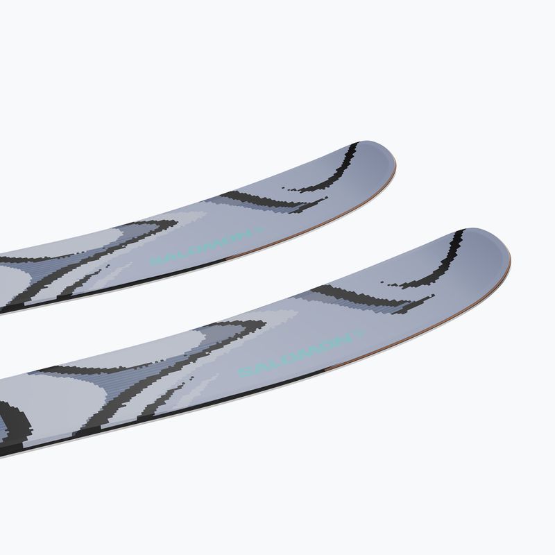 Narty zjazdowe Salomon QST 100 cosmic sky/dark grey/neon blue 5