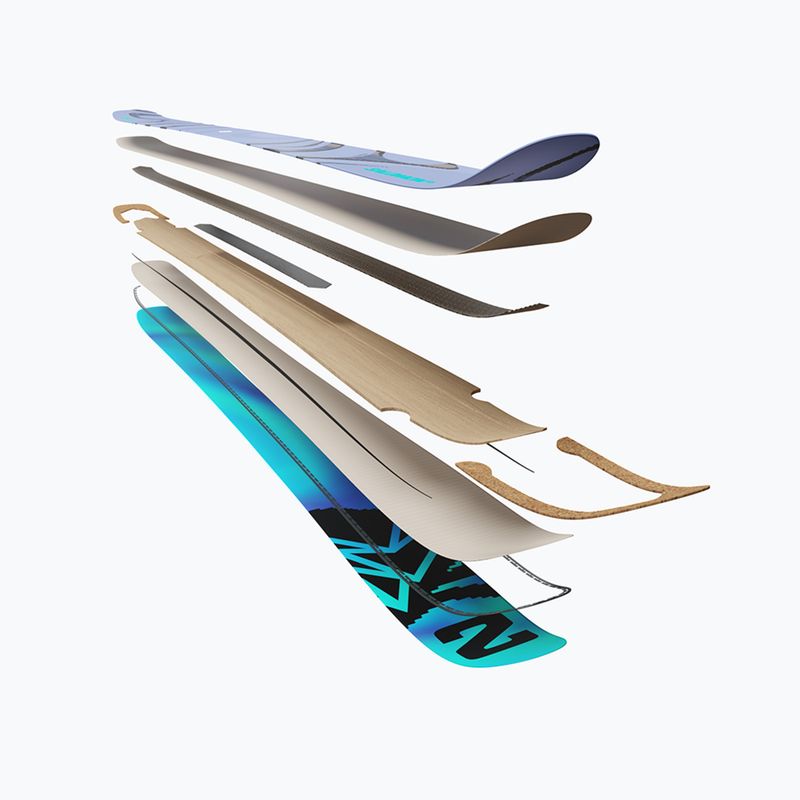 Narty zjazdowe Salomon QST 100 cosmic sky/dark grey/neon blue 7