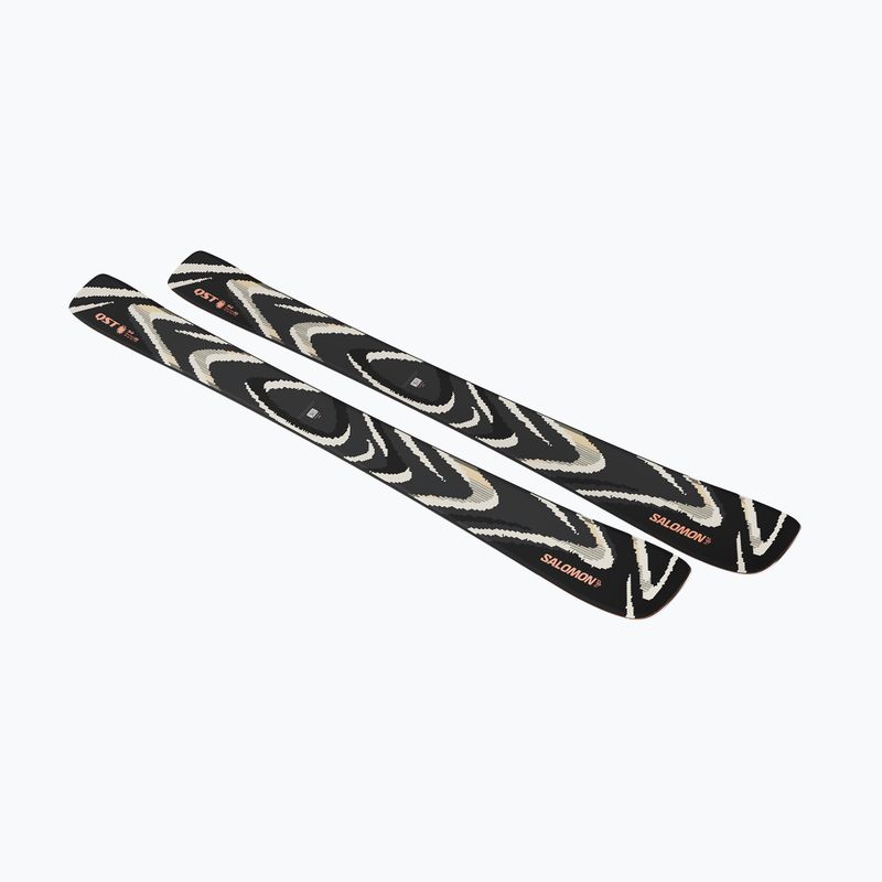 Narty zjazdowe Salomon QST 94 Black black/almond milk 2
