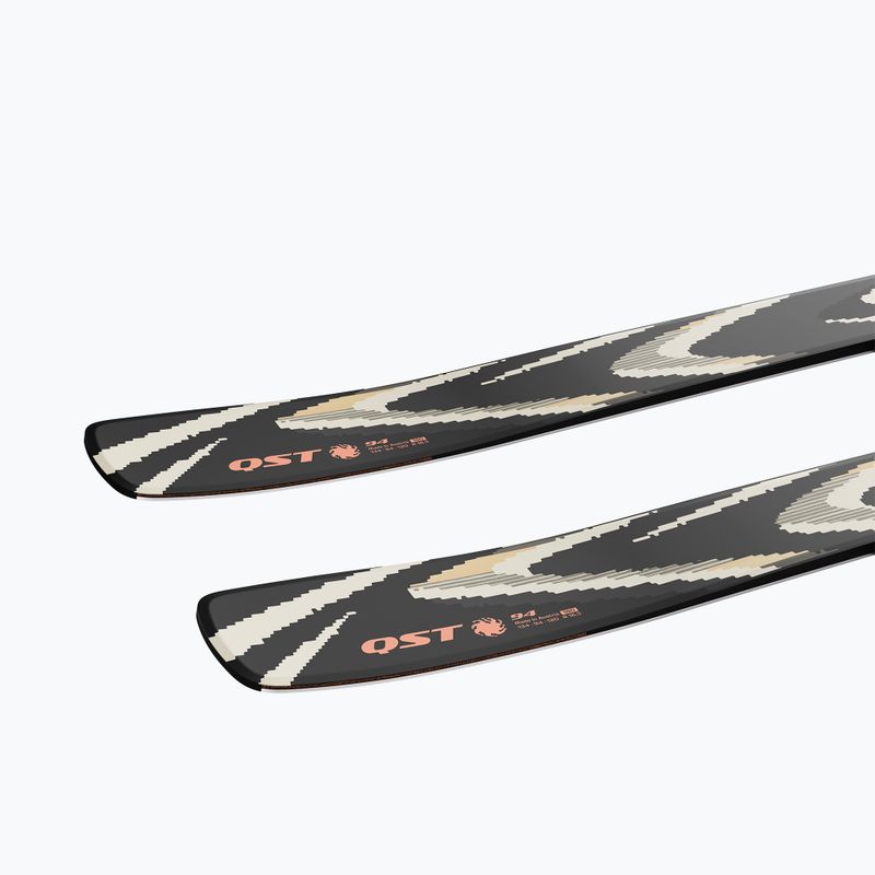 Narty zjazdowe Salomon QST 94 Black black/almond milk 5