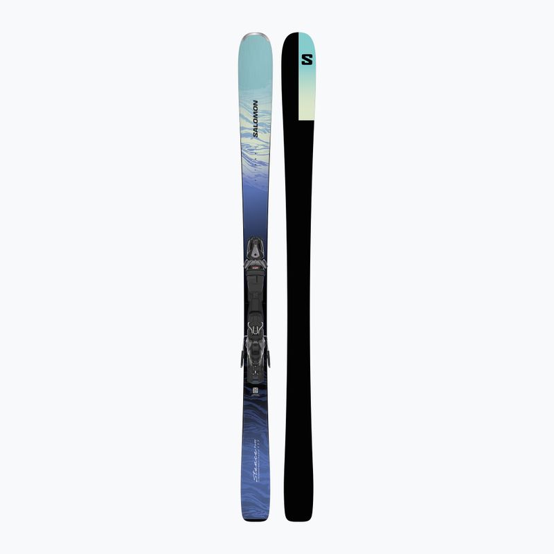 Narty zjazdowe damskie Salomon Stance Pro W 82 + wiązania MI11 GW aruba blue/blue yonder 3