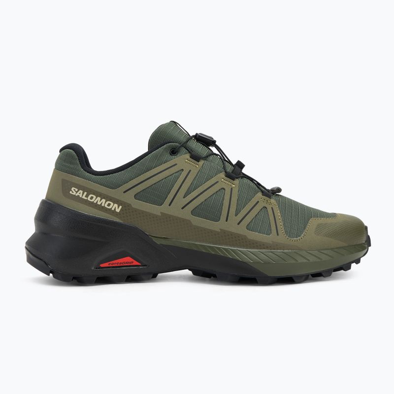 Buty do biegania męskie Salomon Speedcross Peak olive night/deep lichen green/black 2