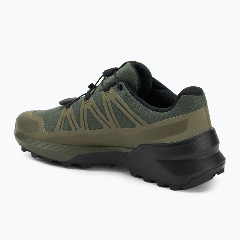 Buty do biegania męskie Salomon Speedcross Peak olive night/deep lichen green/black 3