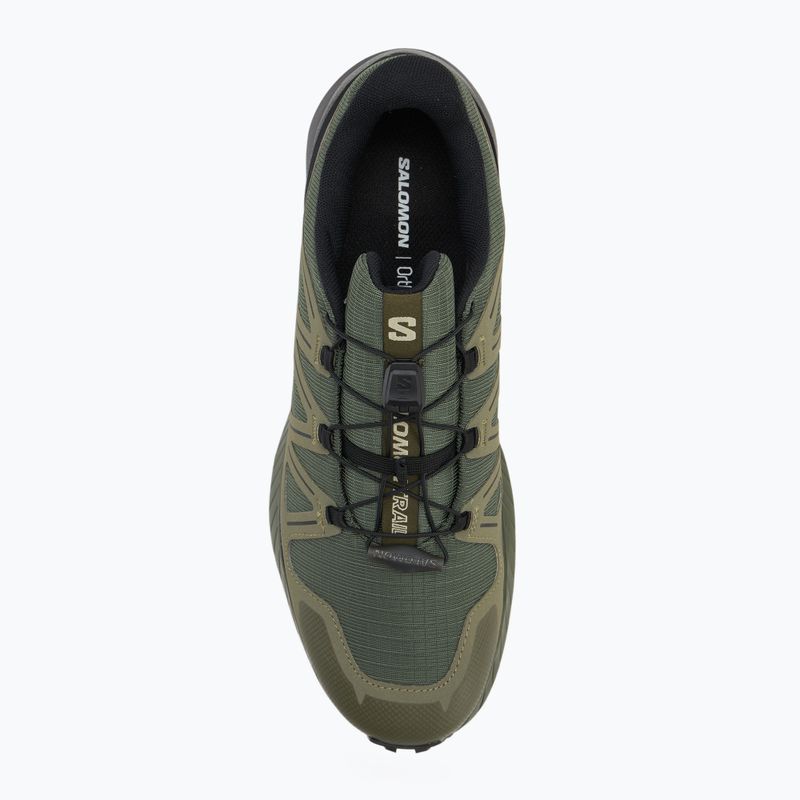 Buty do biegania męskie Salomon Speedcross Peak olive night/deep lichen green/black 5