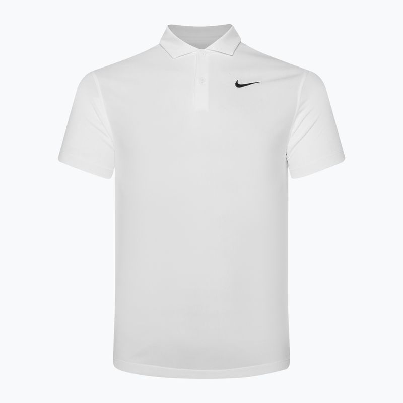 Koszulka tenisowa męska Nike Court Dri-Fit Polo Solid white/black