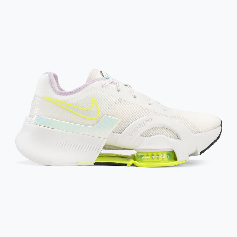 Buty treningowe damskie Nike Air Zoom SuperRep 3 Premium summit white/doll phantom/volt 2