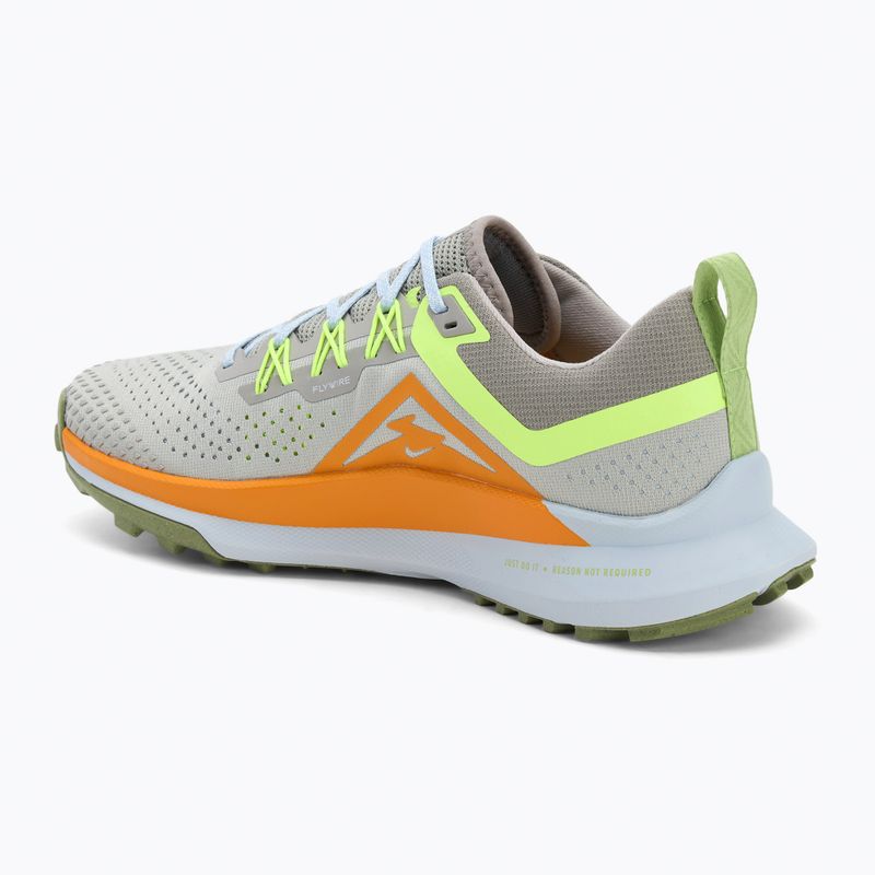 Buty do biegania męskie Nike Pegasus Trail 4 light iron ore/volt/cobblestone 3