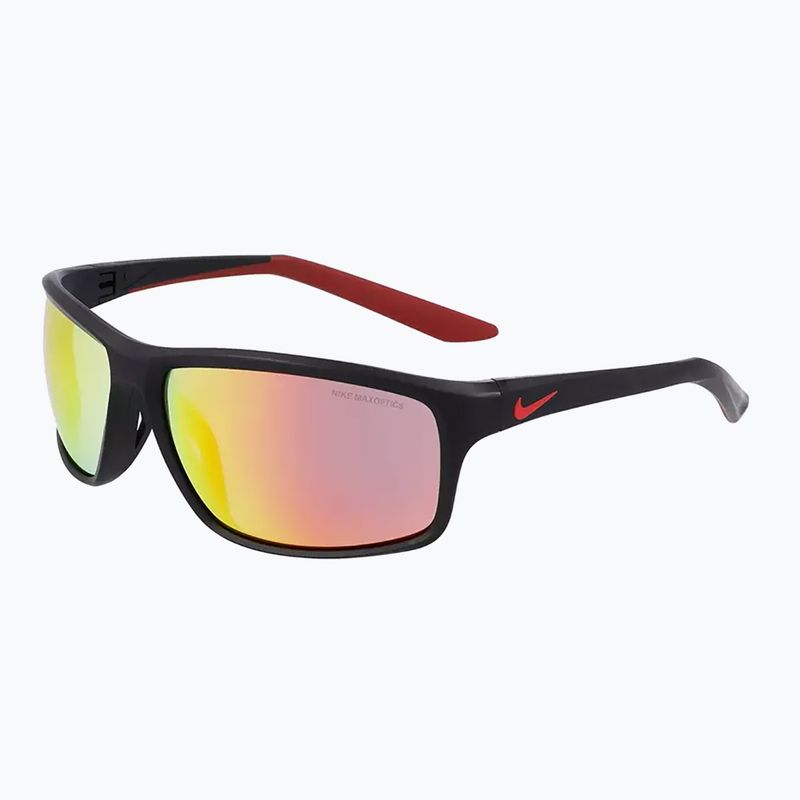 Okulary przeciwsłoneczne Nike Adrenaline 22 M matte black/university red/grey w/red lens 6