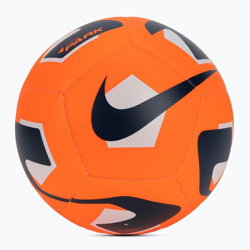 Piłka do piłki nożnej Nike Park Team 2.0 total orange/white/thunder blue rozmiar 3