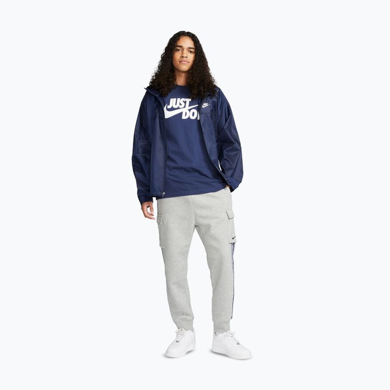 Koszulka męska Nike Sportswear JDI midnight navy/white 2
