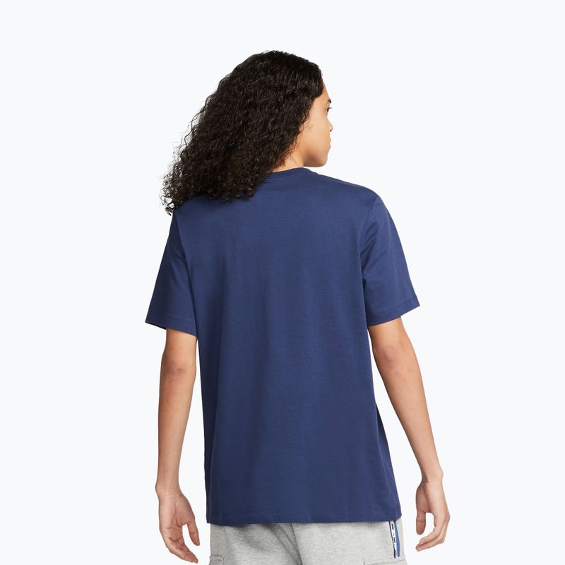 Koszulka męska Nike Sportswear JDI midnight navy/white 3