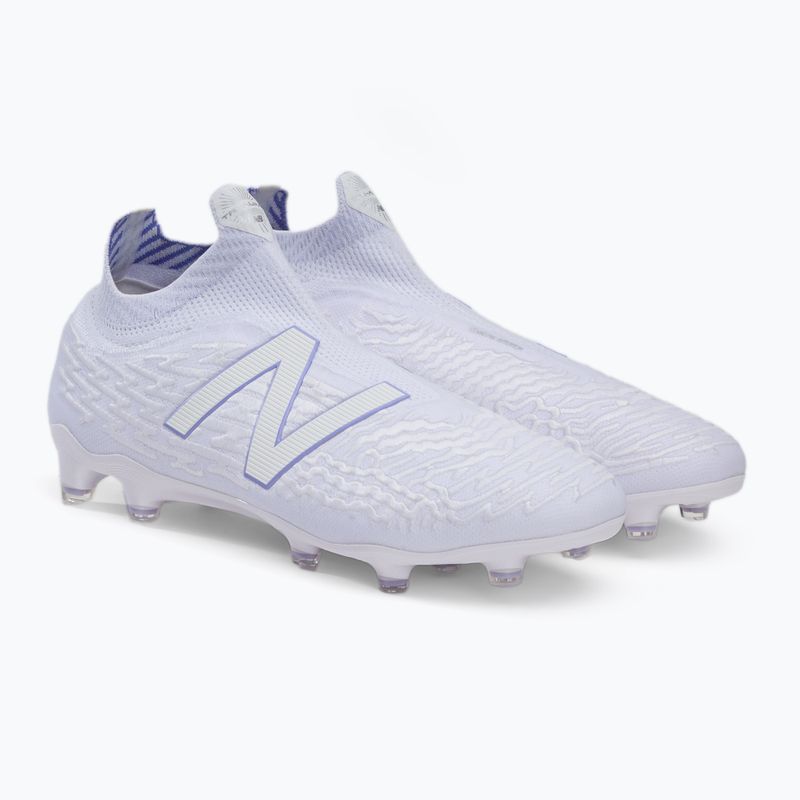 Buty piłkarskie męskie New Balance Tekela V3+ Pro FG white 4