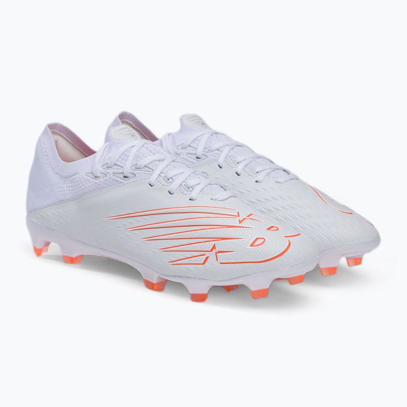 Buty piłkarskie męskie New Balance Furon V6+ Pro Leather FG white 4
