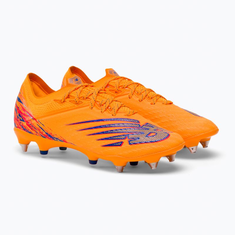 Buty piłkarskie męskie New Balance Furon V6+ Pro SG impulse/vibrant orange 4