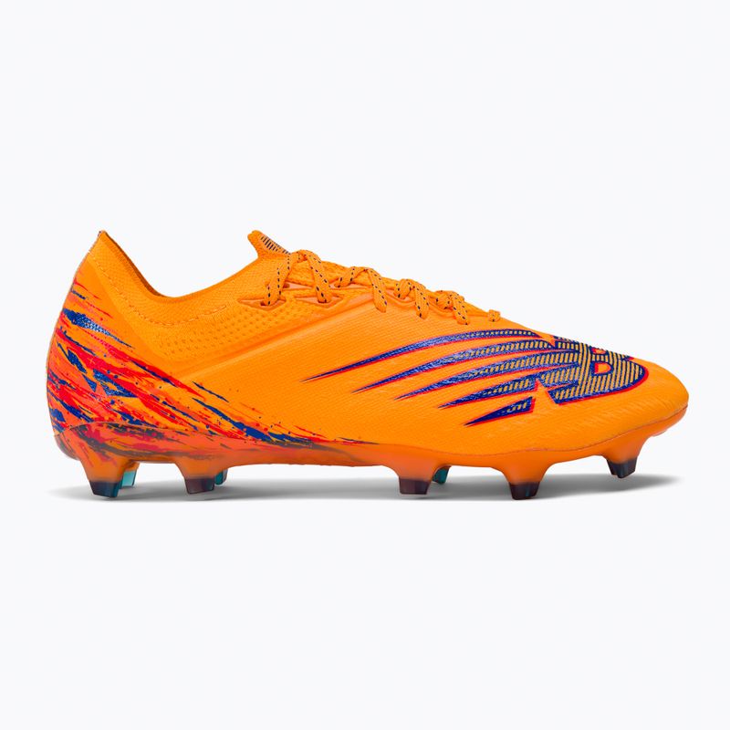 Buty piłkarskie męskie New Balance Furon v7 Pro FG impulse/vibrant orange 2