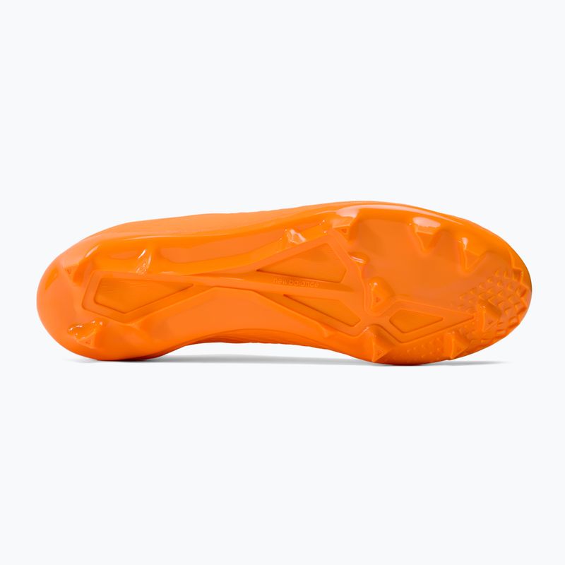 Buty piłkarskie dziecięce New BalanceFuron V6+ Dispatch JNR FG impulse/vibrant orange 5
