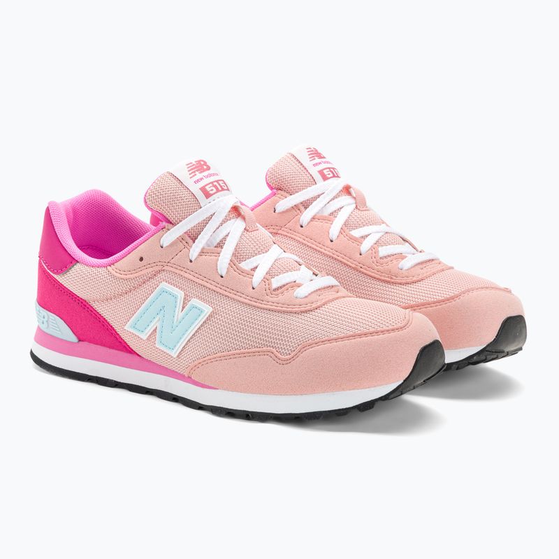 Buty dziecięce New Balance 515 pink 4