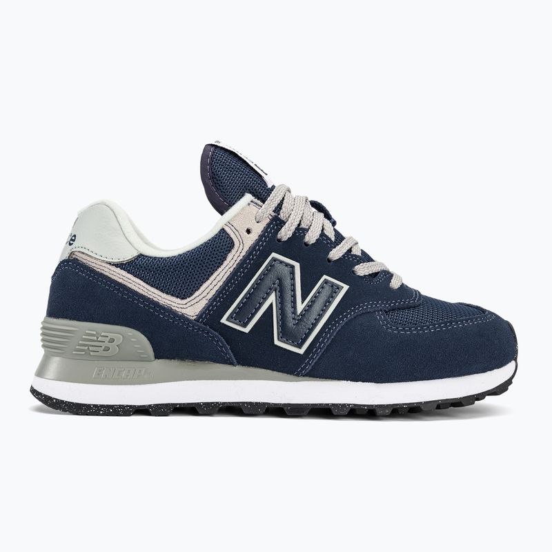 Buty damskie New Balance WL574 navy 3