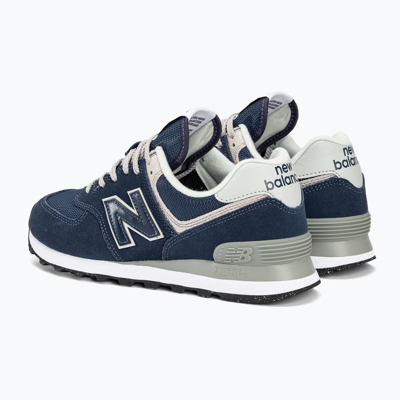 Buty damskie New Balance WL574 navy 4