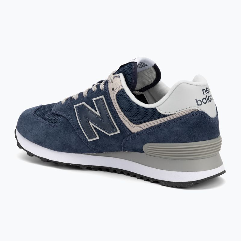 Buty męskie New Balance Classic 574's V3 Wide navy 3