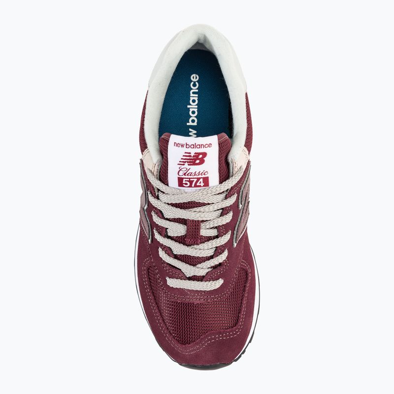 Buty New Balance 574 burgundy 6