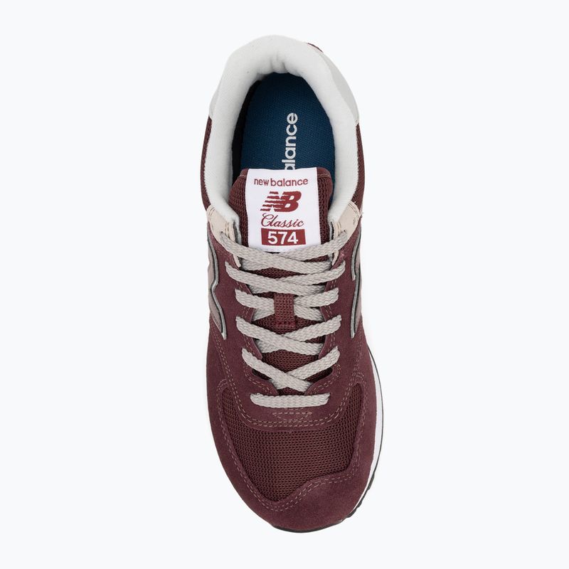 Buty męskie New Balance Classic 574's V3 Wide maroon 5