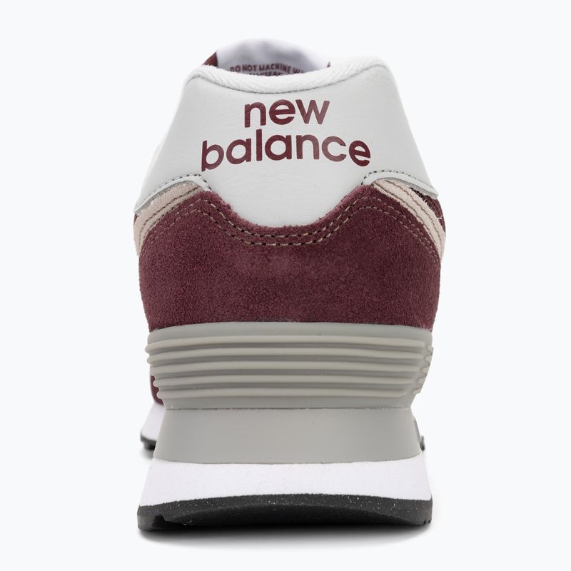 Buty męskie New Balance Classic 574's V3 Wide maroon 6