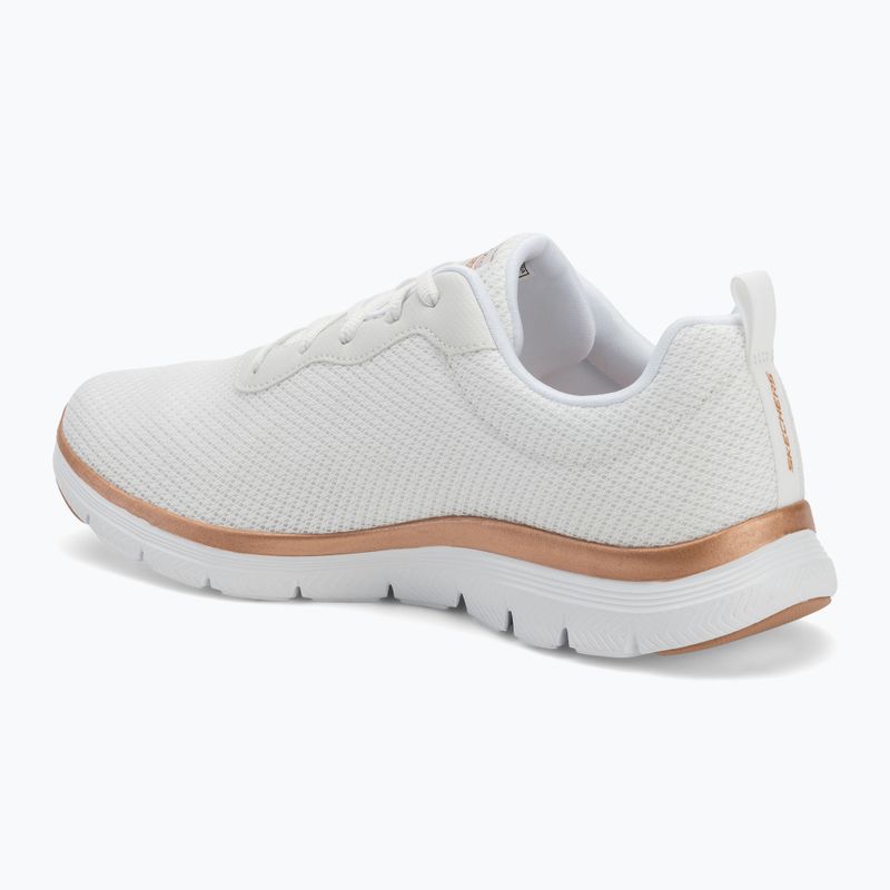Buty damskie SKECHERS Flex Appeal 4.0 Brilliant View white 3