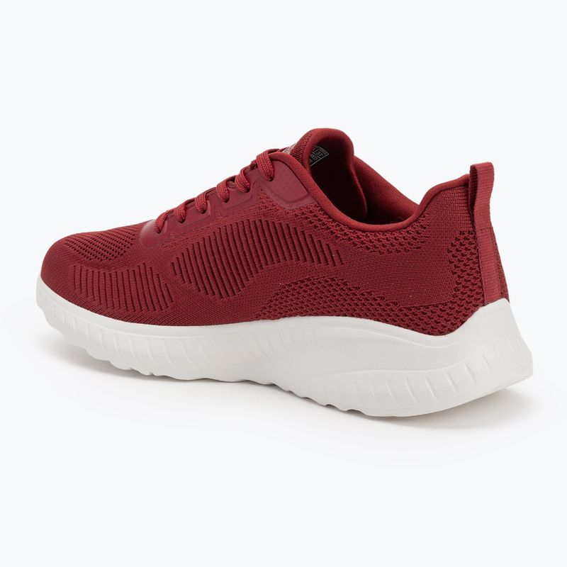 Buty damskie SKECHERS Bobs Squad Chaos Face Off red 3