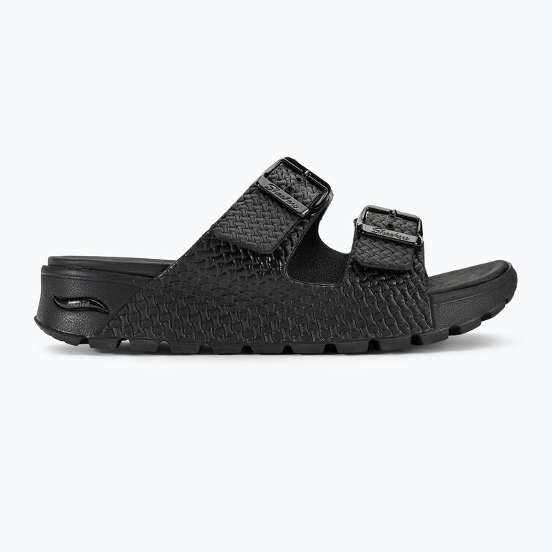 Klapki damskie SKECHERS Arch Fit Footsteps Hi'Ness black 2