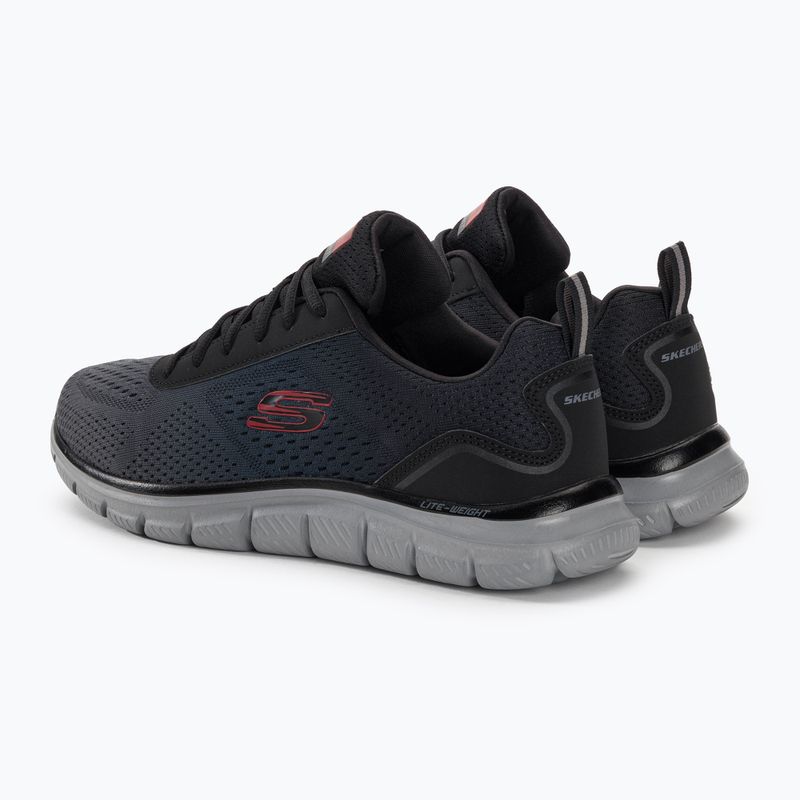 Buty męskie SKECHERS Track Ripkent black/charcoal 4