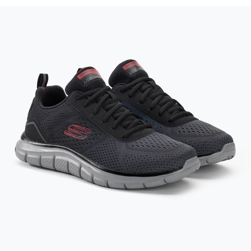 Buty męskie SKECHERS Track Ripkent black/charcoal 5