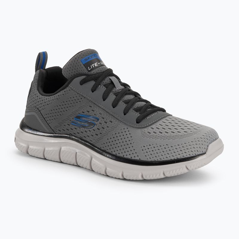 Buty męskie SKECHERS Track Ripkent charcoal/gray