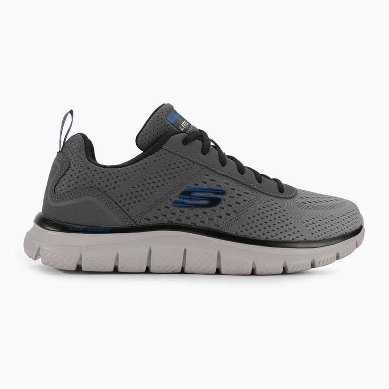 Buty męskie SKECHERS Track Ripkent charcoal/gray 2