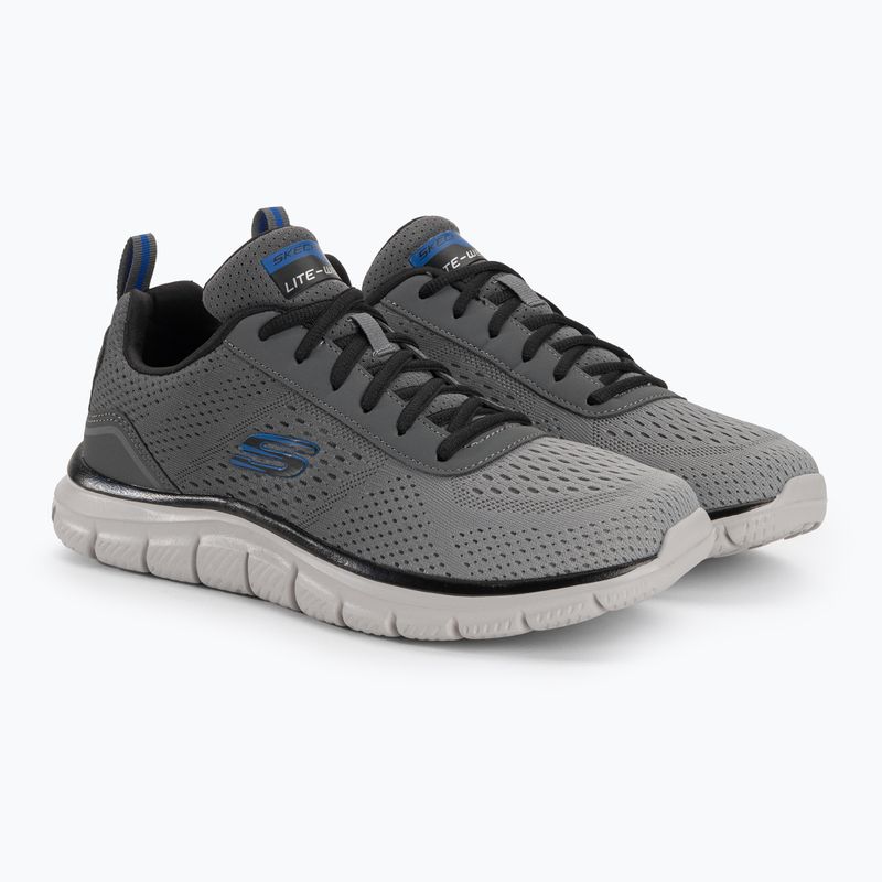 Buty męskie SKECHERS Track Ripkent charcoal/gray 4