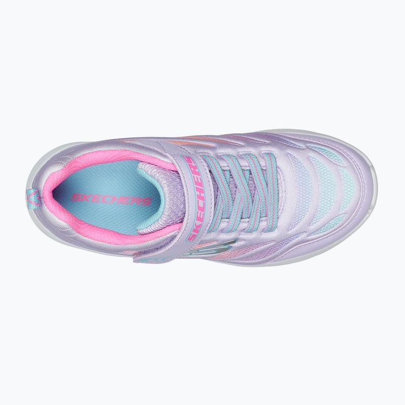 Buty dziecięce SKECHERS Microspec Max Airy Color lavender/multi 15