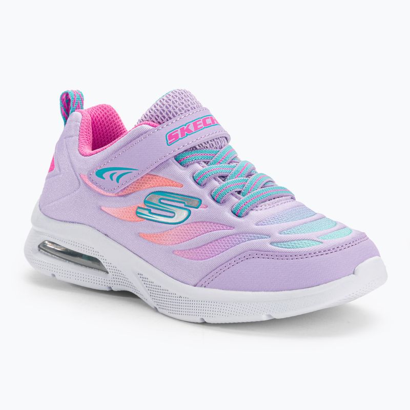 Buty dziecięce SKECHERS Microspec Max Airy Color lavender/multi