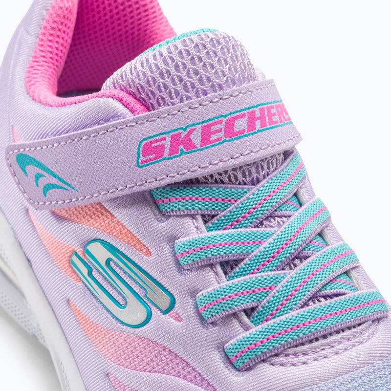 Buty dziecięce SKECHERS Microspec Max Airy Color lavender/multi 8