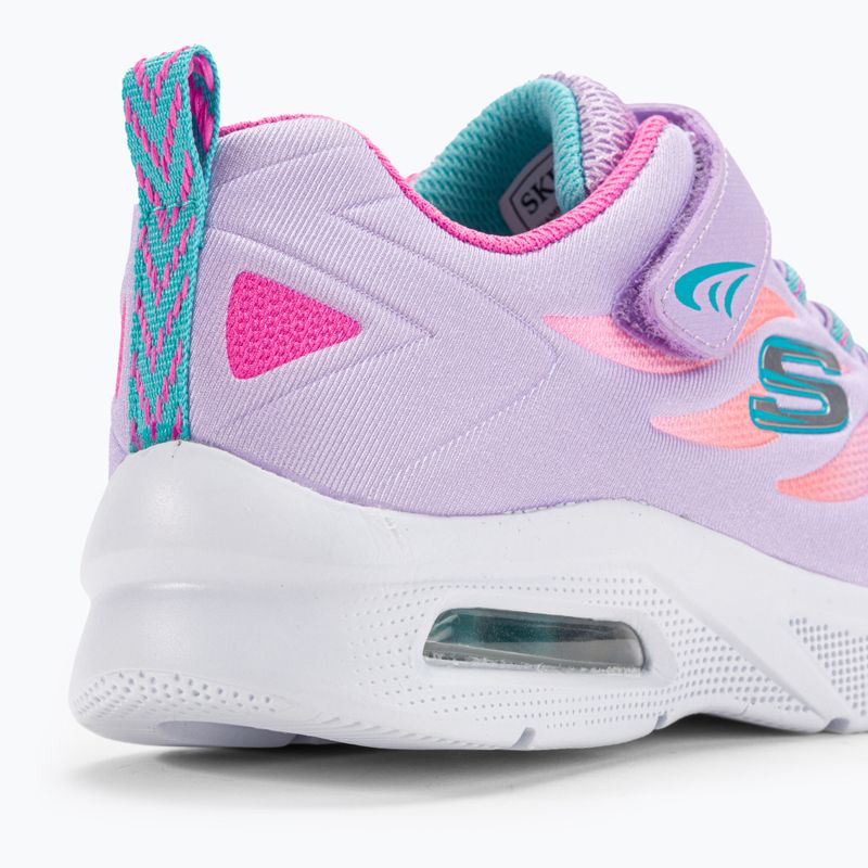 Buty dziecięce SKECHERS Microspec Max Airy Color lavender/multi 9