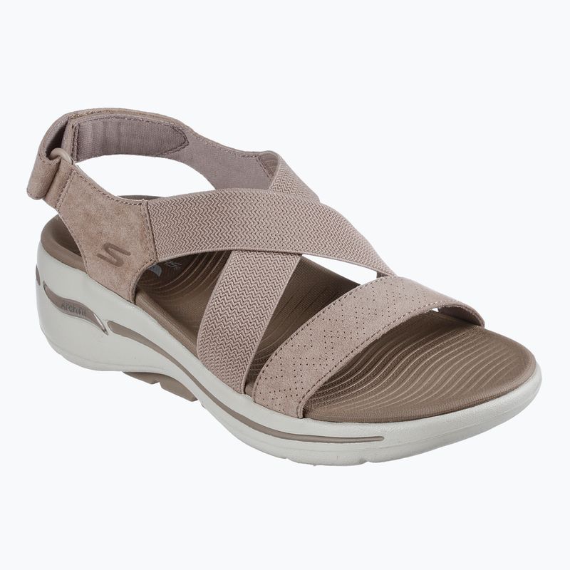 Sandały damskie SKECHERS Go Walk Arch Fit Sandal Treasured taupe 8