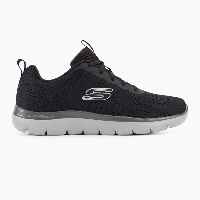 Buty męskie SKECHERS Summits Torre black/charcoal 2