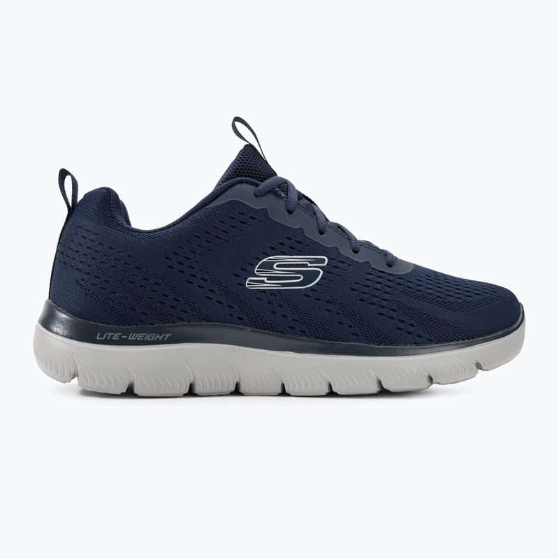 Buty męskie SKECHERS Summits Torre navy/gray 2