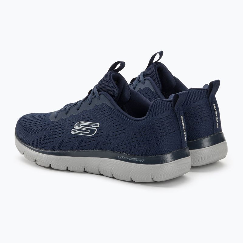 Buty męskie SKECHERS Summits Torre navy/gray 3