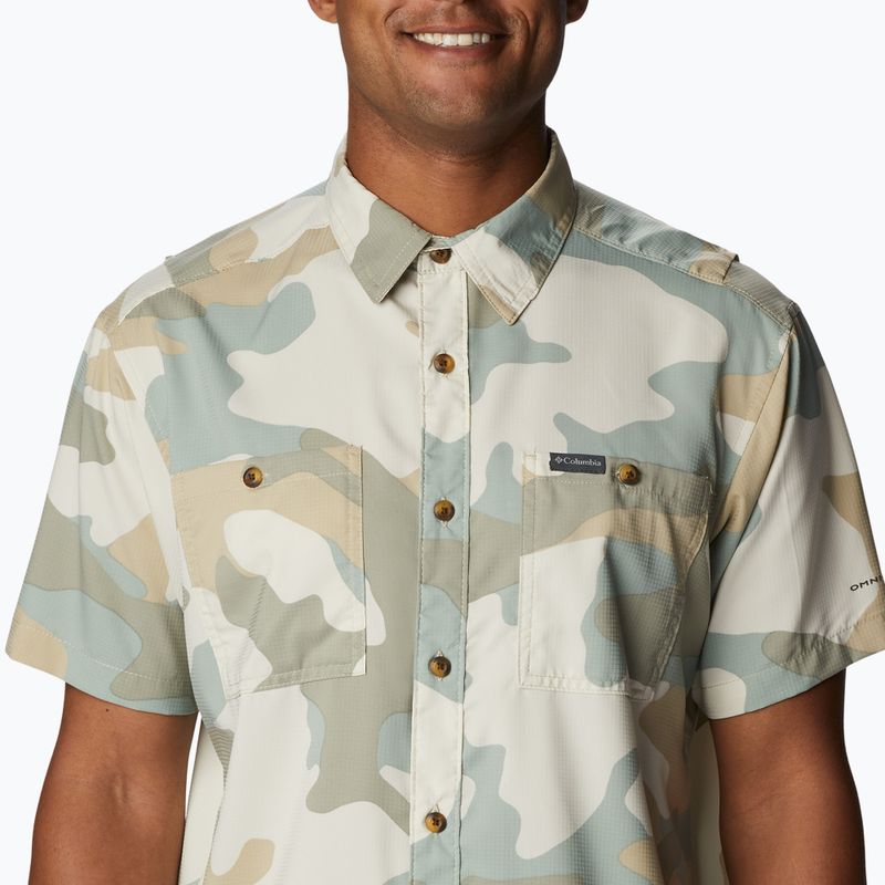 Koszula męska Columbia Utilizer Printed Woven niagara mod camo 4