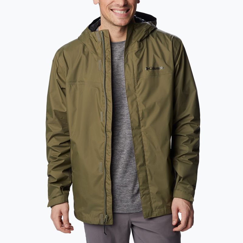 Kurtka przeciwdeszczowa męska Columbia Watertight II stone green 2