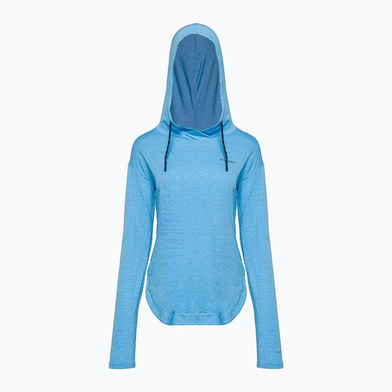 Bluza trekkingowa damska Columbia Sun Trek EU Hooded Pullover vista blue heather 6
