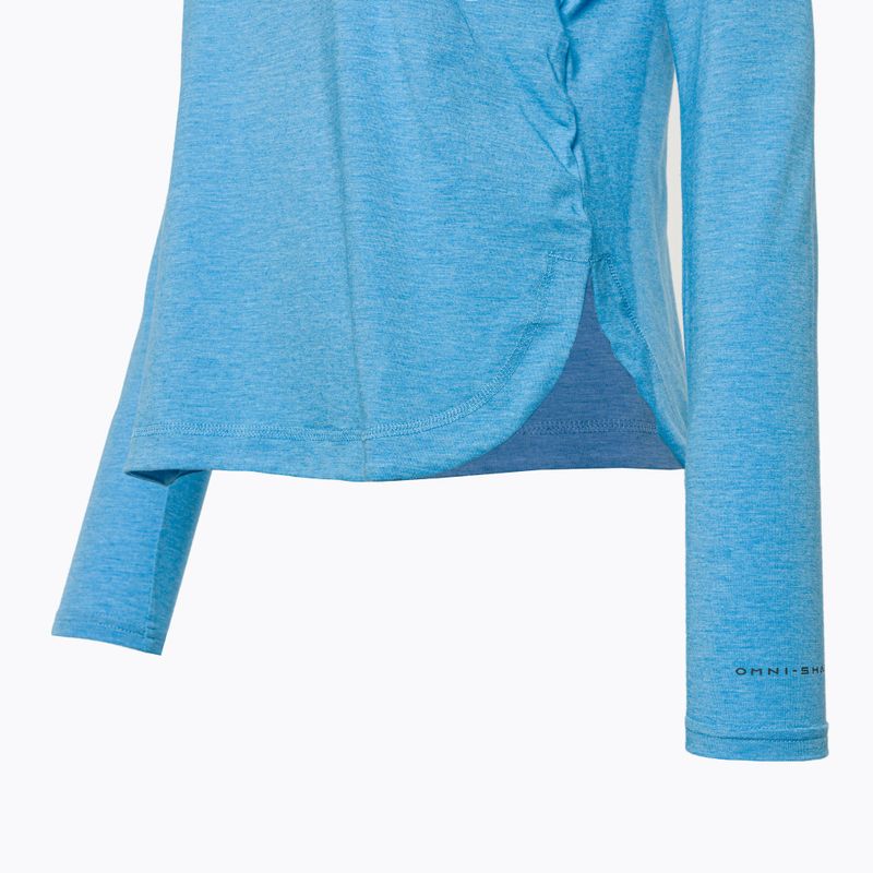 Bluza trekkingowa damska Columbia Sun Trek EU Hooded Pullover vista blue heather 9